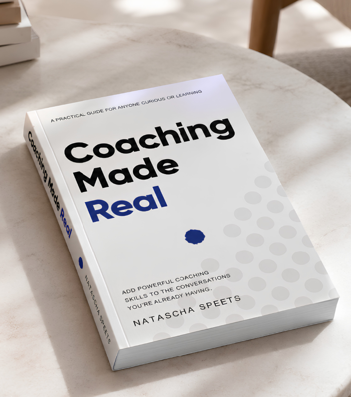 Coaching, Made Real — book cover